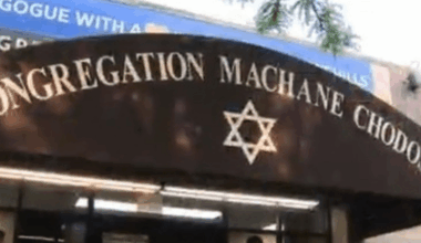 Queens unites against antisemitism after synagogue swastika vandalism