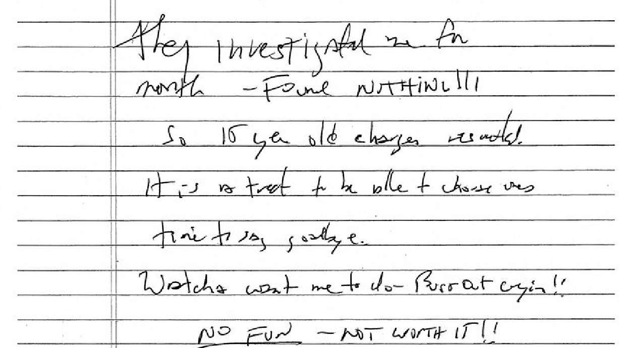 New York judge releases purported Epstein suicide note