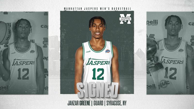 Jahzar Greene Signs with Men’s Basketball for 2026-27