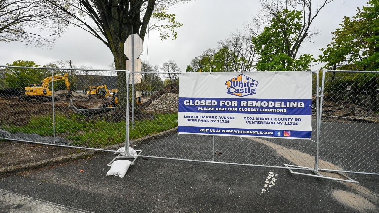 White Castle to reopen in Commack after rebuild