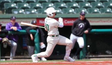 Basehore Supplies Go-Ahead Home Run; Baseball Drops Heartbreaker in Extras to Niagara