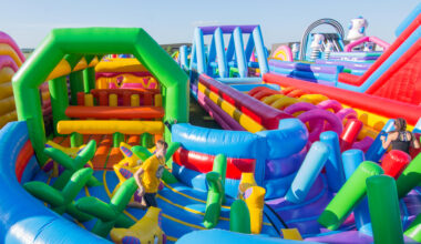 Big Bounce America will bring seven inflatable attractions to Ballston Spa’s Ellms Family Farm on June 20-21. 