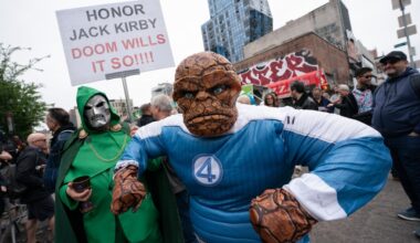 Comic book legend honored with street name on Lower East Side