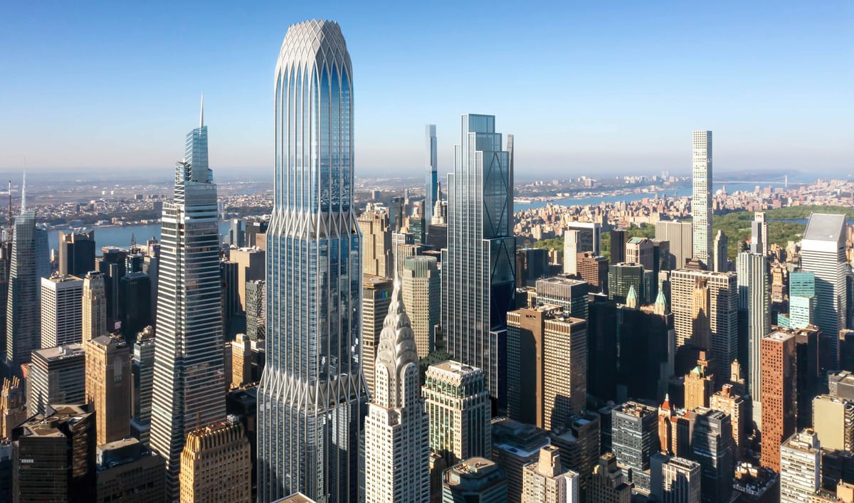 SOM designs Manhattan skyscraper with steel lattice structure | News