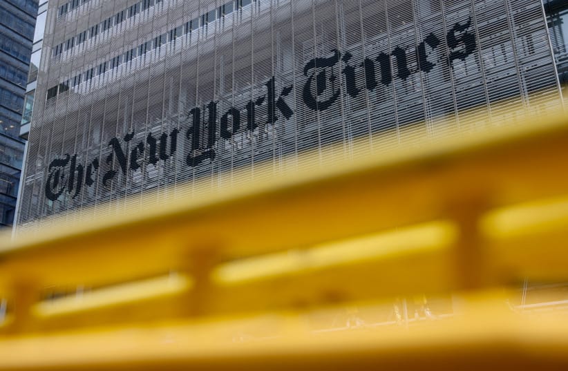 The New York Times building in Manhattan, New York City, pictured September 16, 2025; illustrative.