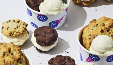 Levain and Caffè Panna Launch Summer Dessert Collab in NYC: See Pictures