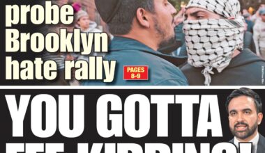 New York Post Cover for May 13, 2026