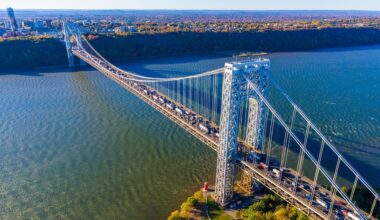 Falling debris closes westbound lanes of George Washington Bridge; Cross Bronx traffic snarled
