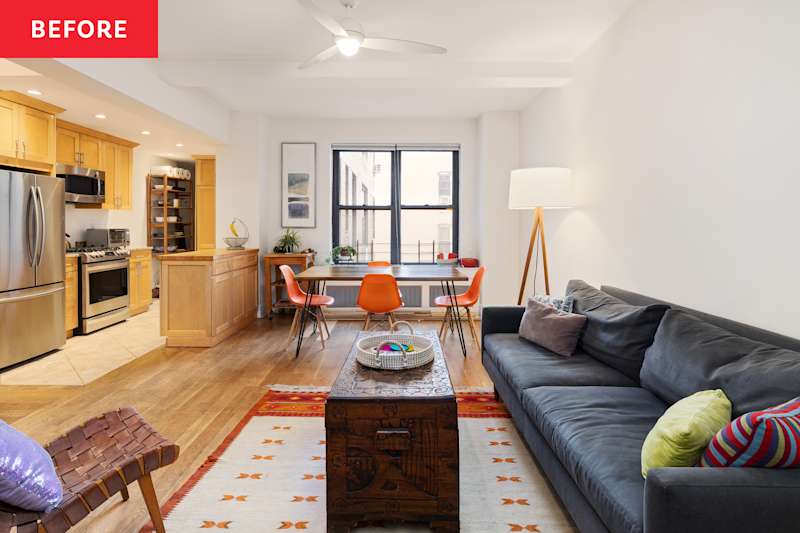 A “Dated” NYC Co-Op Apartment Was Transformed into a “Casual Yet Sophisticated Space”