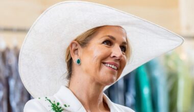 Queen Máxima’s dramatic white look came with one surprising twist