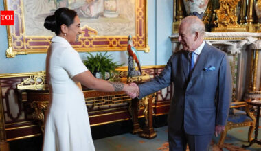 Buckingham Palace hosts historic meeting between King Charles and New Zealand’s Māori Queen