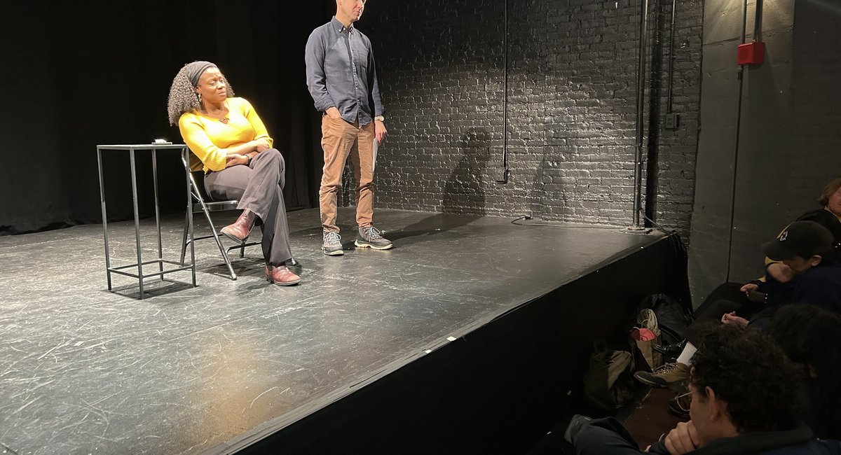 On an off-Broadway stage, actors bring immigrant stories alive and spark public debate
