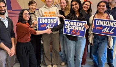 Claire Valdez campaign staff unionizes – the first in NY this year