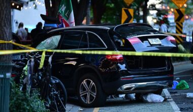 Suspected drunk driver kills 2 pedestrians in horror NYC chain-reaction crash