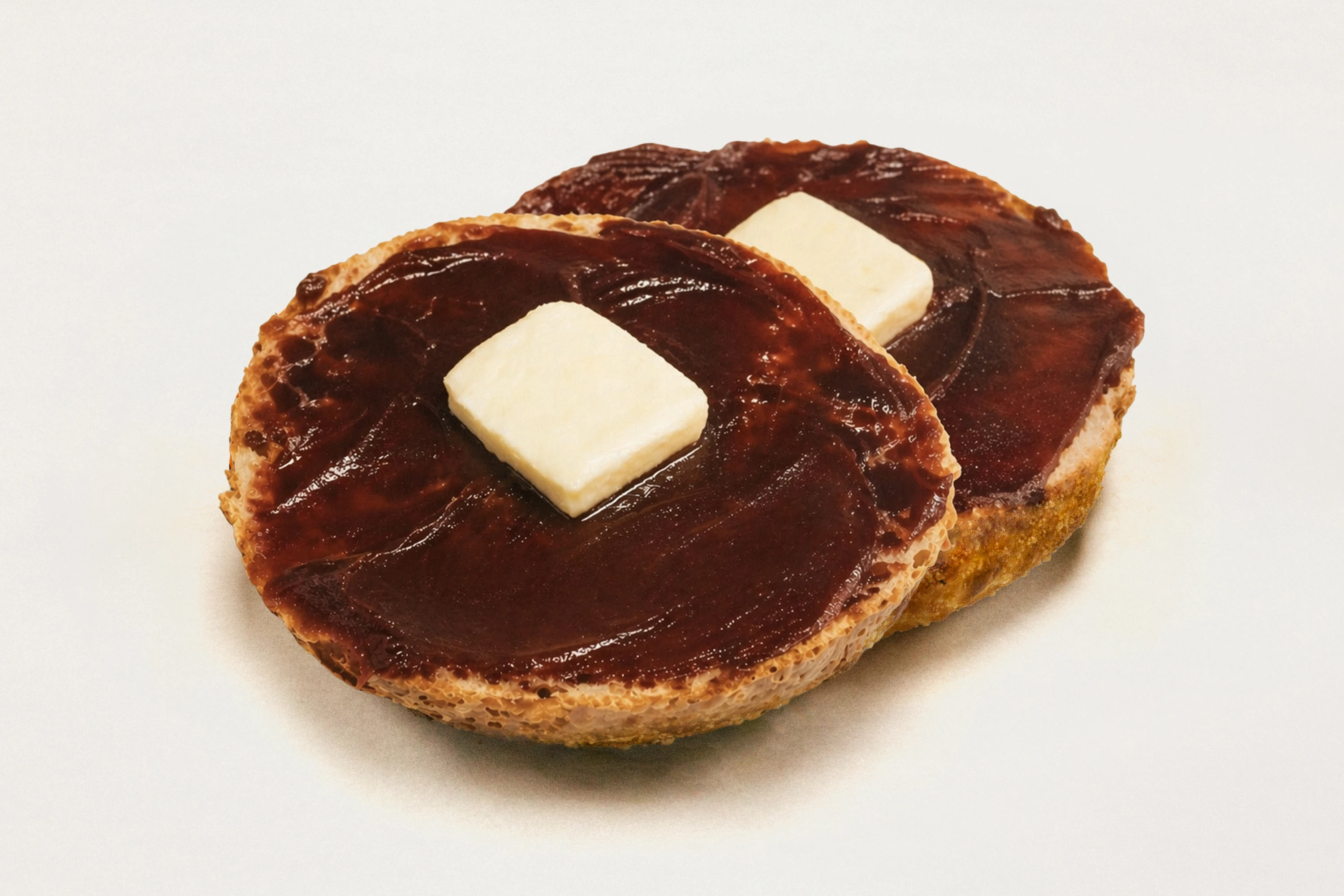 The anko with butter sandwich from Apollo Bagels