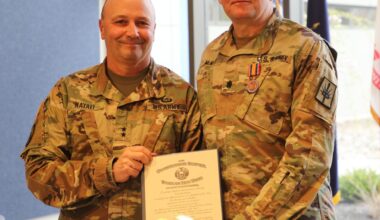 Duty Calls: 2 officers honored for decades of exemplary military duty