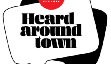 You CAN’T Miss “Heard Around Town”