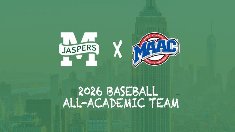 MAAC Announces Baseball All-Academic Team