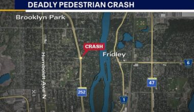 Brooklyn Park hit-and-run: Woman killed while walking along Highway 252