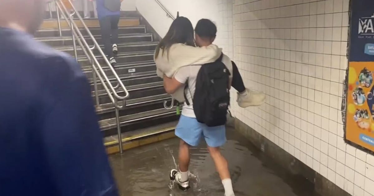 NYC subways experiencing issues due to flooding