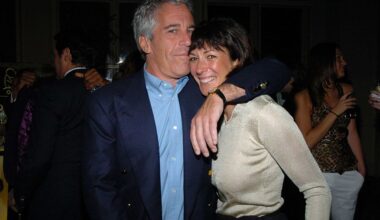 Jeffrey Epstein and Ghislaine Maxwell in 2005.