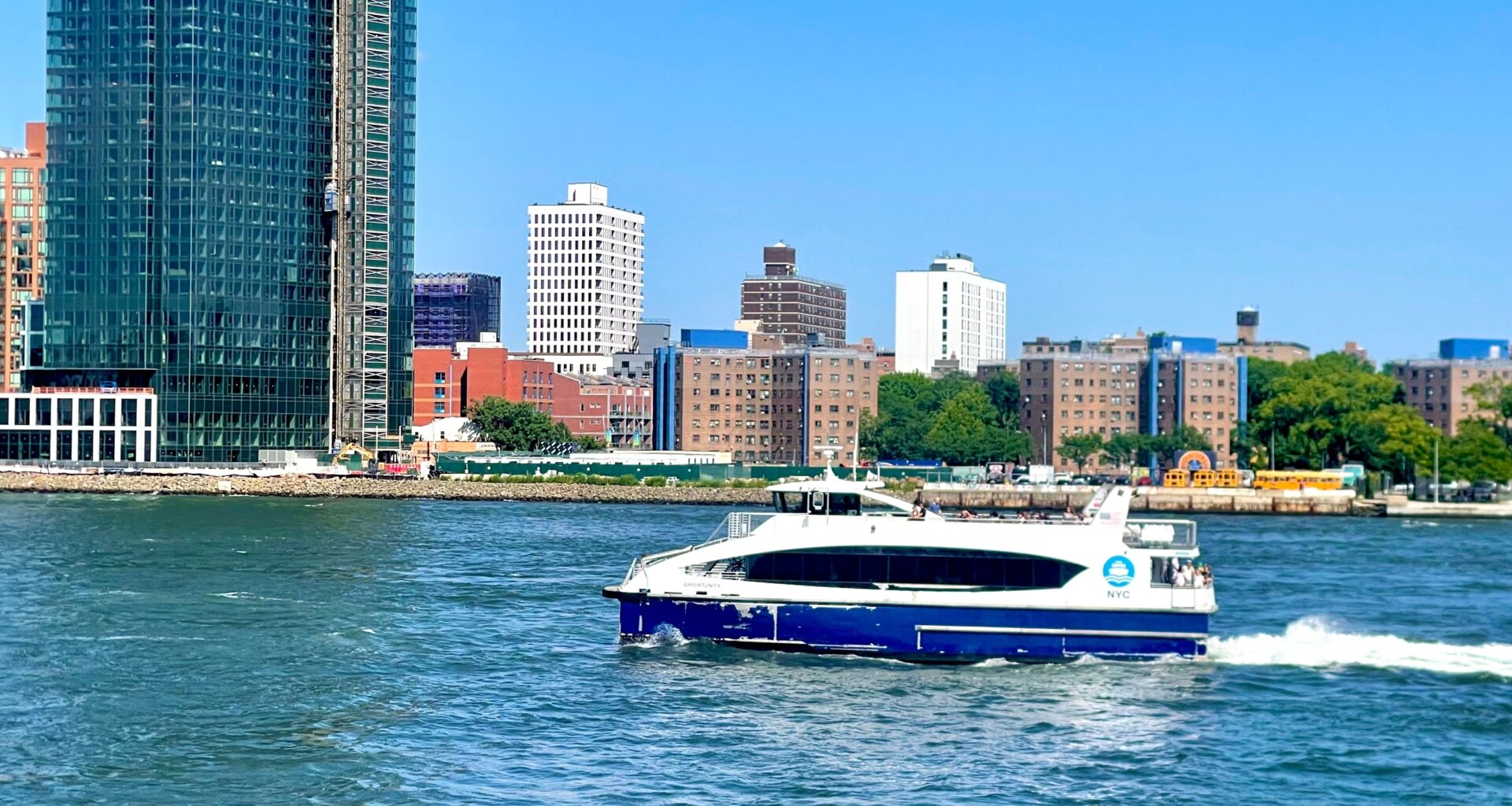NYC Ferry service is getting a boost in time for the World Cup