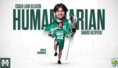 Andrew Giandonato Tabbed to Inaugural Class for Liam Gleason Humanitarian Award