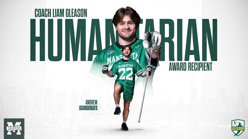 Andrew Giandonato Tabbed to Inaugural Class for Liam Gleason Humanitarian Award