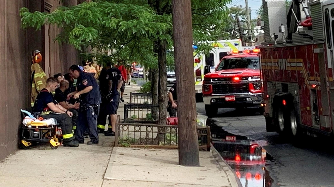 A fire and shipyard explosion on Staten Island injures at least 16, including 3 seriously