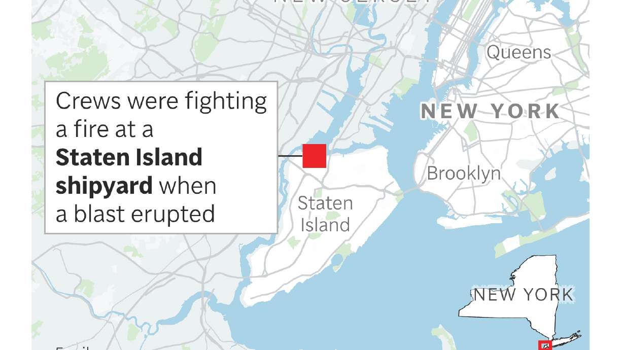 1 person has died after blast at New York City shipyard that injured 36 people, officials say