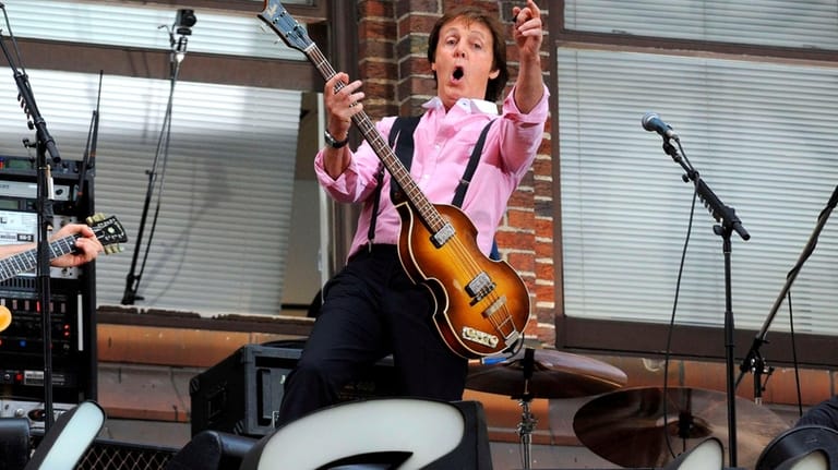 In 2009, Paul McCartney performed atop the Ed Sullivan Theater...