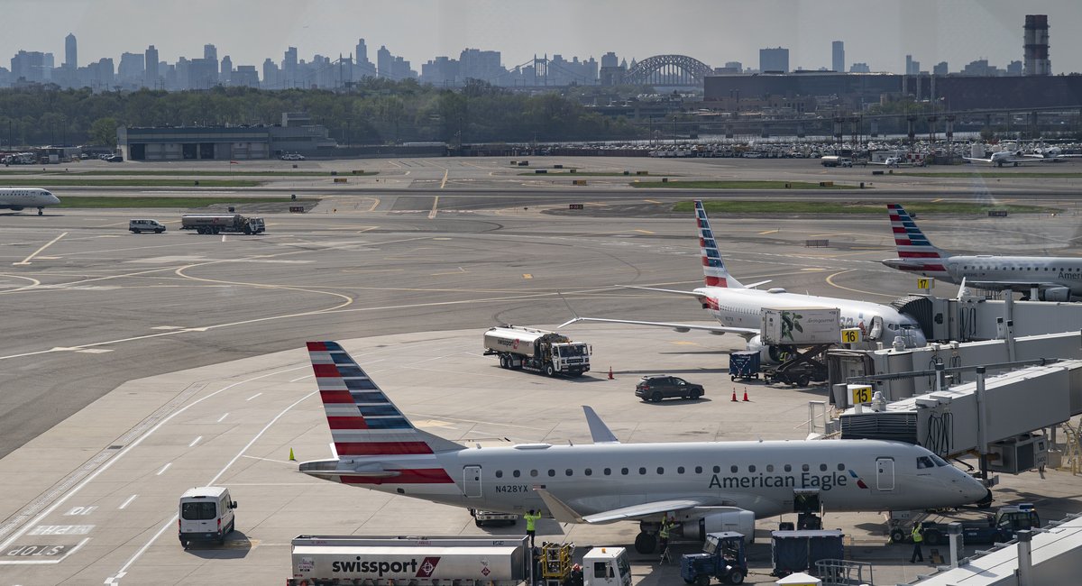 Runway reopens at LaGuardia Airport after sinkhole upends travel