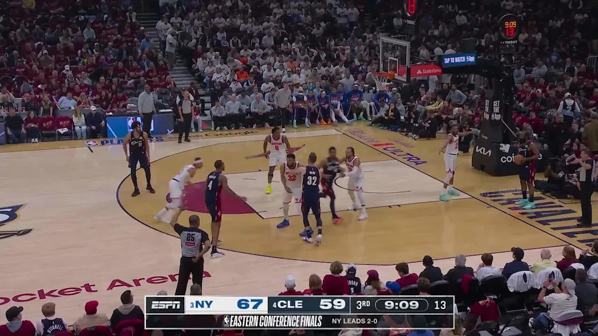 Knicks vs. Cavaliers: New York continues dominant run to take 3-0 lead, 1 win away from first NBA Finals since 1999
