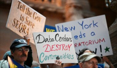 Where proposed AI data centers could be built in New York