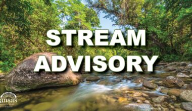 Stream Advisory Issued for the Tuttle Creek Cove on the Tuttle Creek Lake near Manhattan, Kansas • KDHE, KS