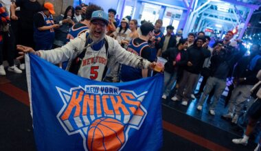 Knicks fans send NYC into chaos after franchise reaches first NBA Finals since 1999