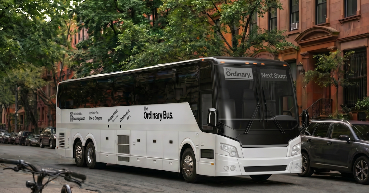 The Ordinary launches FREE Brooklyn bus