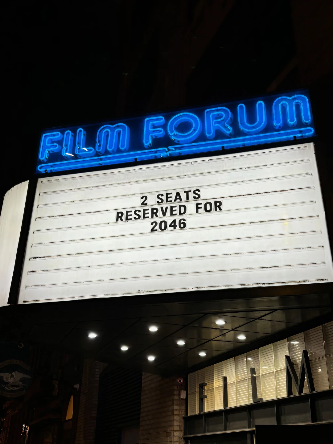 Future movie at Film Forum