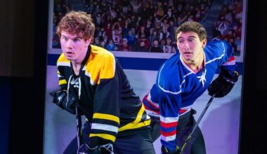 Theater review: The Heated Rivalry musical shoots and scores