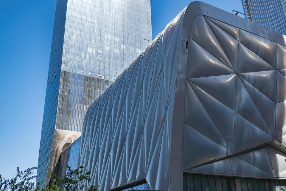 Entrance to The Shed, New York City