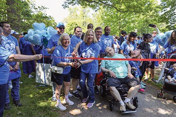 On Sunday, May 17, St. Mary’s Healthcare Sys­tem for Children raised over $175K to support New York’s most medically fragile children at their 20th annual “Big Hearts Walk for St. Mary’s Kids” at Crocheron Park in Bayside. Photo Credit: Elite Studios.