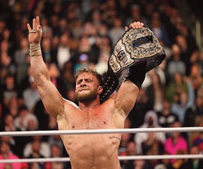 MJF proudly holds up his newly won AEW World Championship in front of the jam-packed crowd in Flushing Meadows Corona Park on Sunday, May 24, 2026. Photos Courtesy of Kyle Stevens / @ thekylestevens