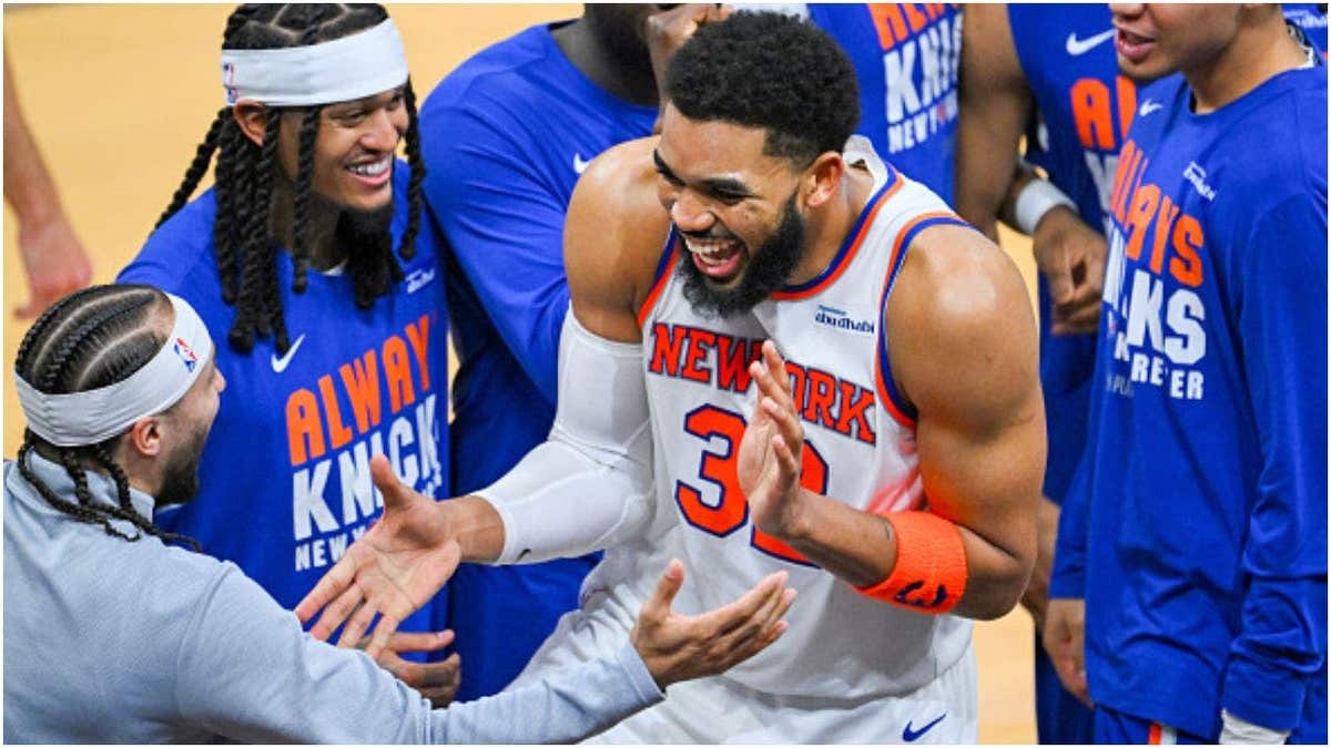 The Knicks steamrolled Cleveland in four games, reaching the NBA Finals and awakening a sleeping basketball giant.