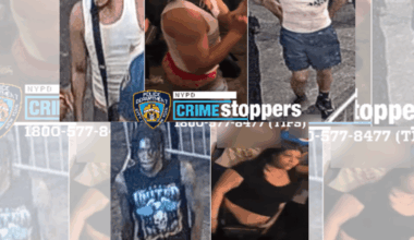4 wanted for beating and slashing man at Knicks watch party near Madison Square Garden