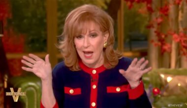 The View’s Joy Behar RAGES at New York Giants QB Jaxson Dart for introducing President Trump