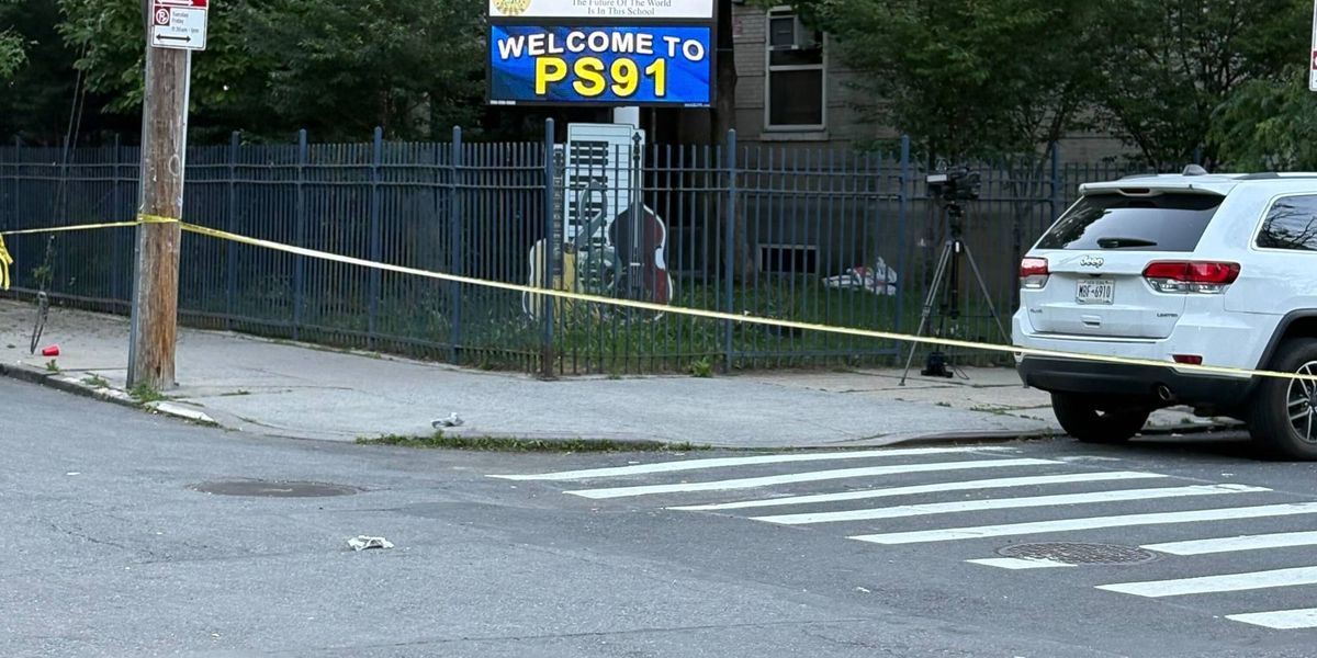 Woman, 23, fatally shot in eye outside Bronx playground and school