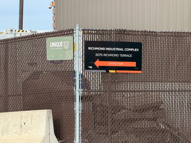 The scene after an explosion and fire at a shipyard on Richmond Terrace between Lockman and Andros Aves. on Staten Island on Friday, May 22, 2026. (Rose Abuin / New York Daily News)