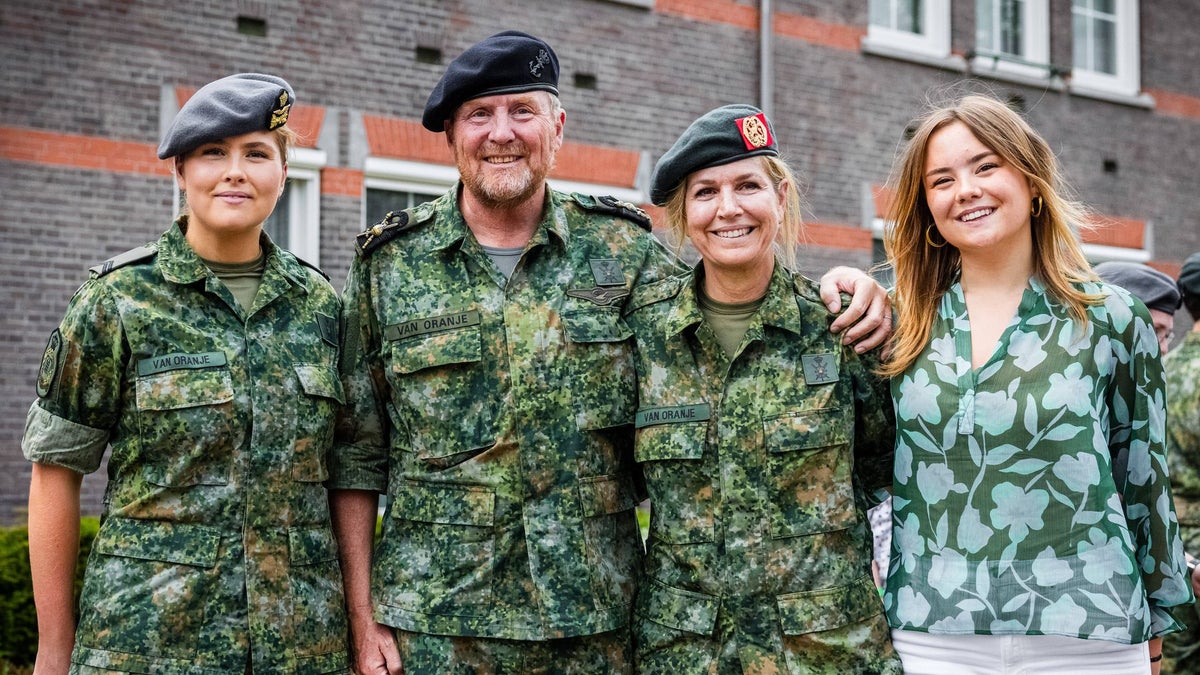 Princess Amalia gets emotional as Queen Máxima completes major military milestone