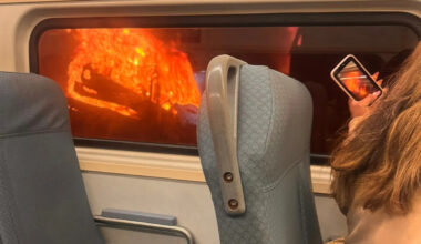 Amtrak fire causes commuter chaos in New York City
