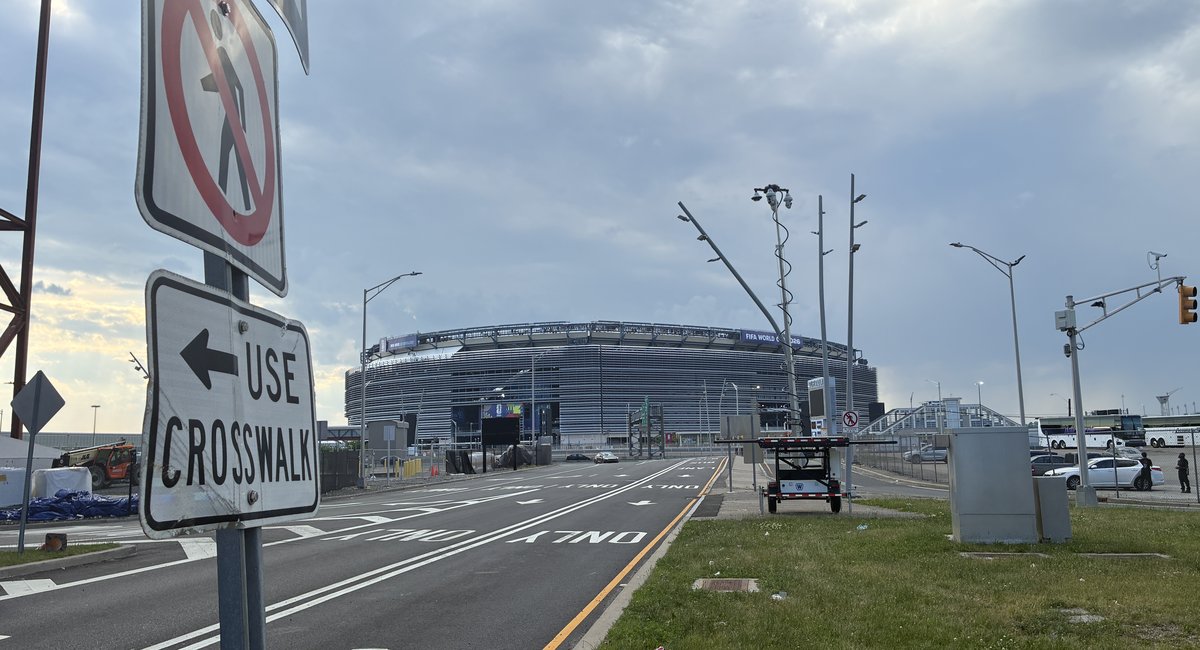 I tried cycling to MetLife ahead of the World Cup